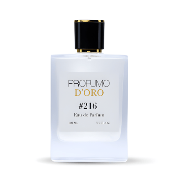 Profumo Doro #213 Eau de Parfum – 50 ml Flakon, moderner Amberduft mit Orangenblüte und holziger Frische